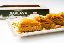 Load image into Gallery viewer, Cedar Pastries 2LB Traditional Baklava Triangles
