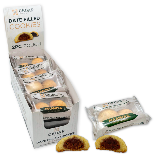 cedar pastries on the go 2 pack date filled cookies main image of 12 pack case