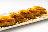 Cedar Pastries Traditional Mediterranean Triangle Baklava (Large)