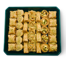 Load image into Gallery viewer, cedar pastries 34 piece baklava assortment
